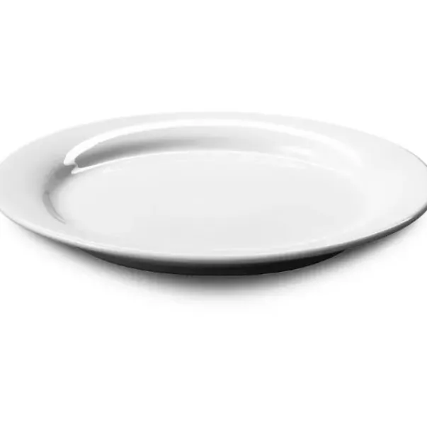 Flat tallerken porselen