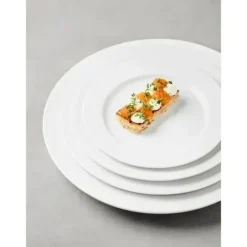 Flat tallerken porselen