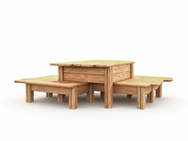 Flora Jenny sand- og lekebord natur