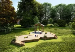 Flora Mojave sandkasse natur