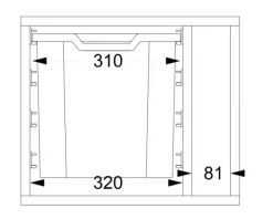 Freja 1 stor plastbakk