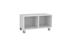 Freja skolereol 2 rom hvit