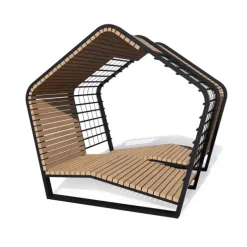 Fresh hvilestasjon med gitter