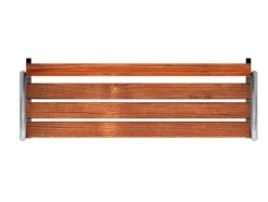 Frittstående parkbenk B02