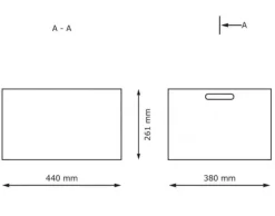 Funky oppbevaringskasse stor