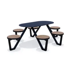 Garden parkbord oval