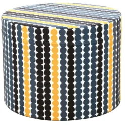 Geo puff med sirkler