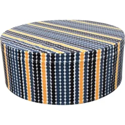 Geo puff med sirkler