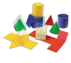 Geometriske former brettbare