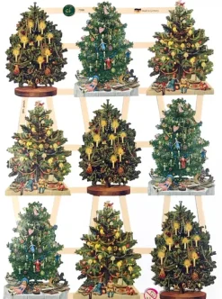 Glansbilder nisser og engler