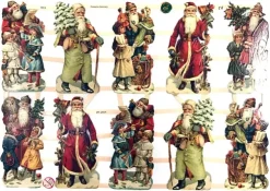 Glansbilder nisser og engler