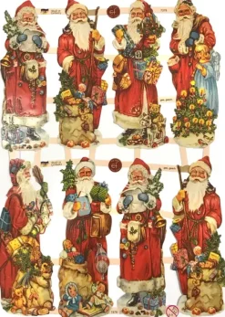 Glansbilder nisser og engler