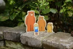 Gullhår og de tre bjørnene figurer