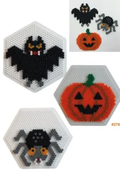 Halloweenpakke rørperler midi