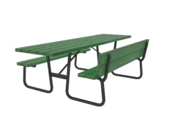 Hansa piknikbord med 1 ryggstøtte