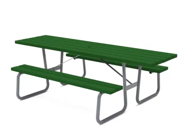 Hansa piknikbord med forlenget bordplate