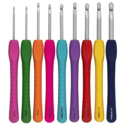 Heklenåler Easy Grip sett