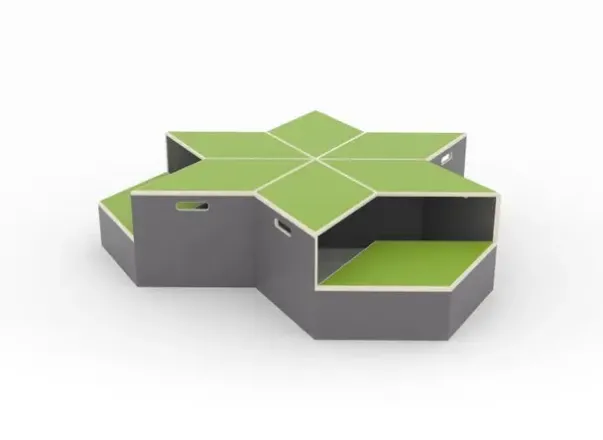 Hexa modul trapp orange