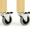 Hjulsett til bordben 2 stk