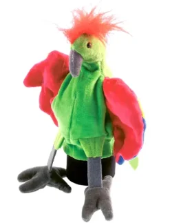 Hånddukke papegøye