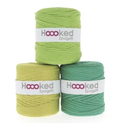 Hoooked Zpagetti garn grønn