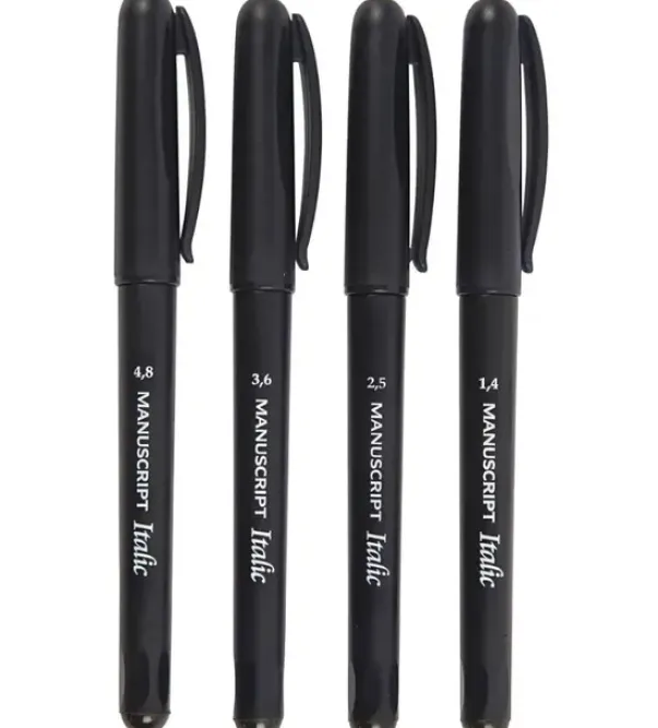Kalligrafi tusj 4-pakk