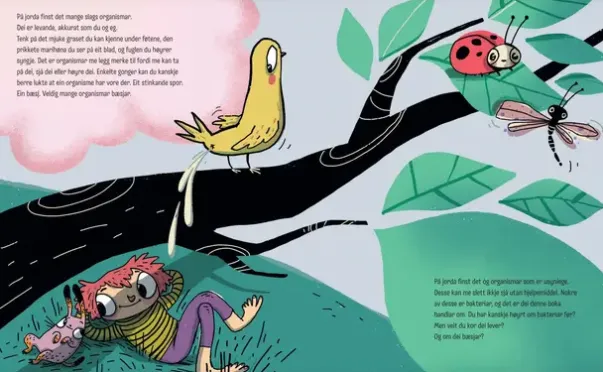 Kan bakteriar bæsje?