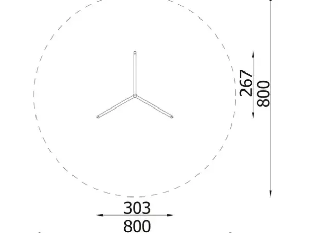 Karusell med 3 håndtak