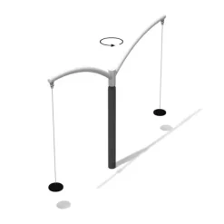 Karusellhuske 2 seter