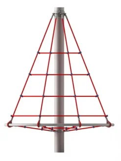 Klatrenett roterende karusell