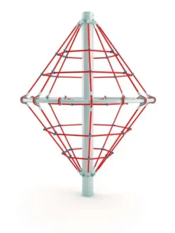 Klatrenett roterende karusell