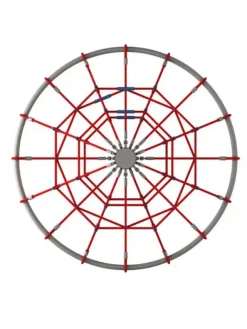 Klatrenett roterende karusell