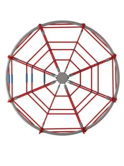 Klatrenett roterende karusell