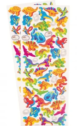 Klistremerker dinosaurer