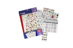 Klistremerkesamling jul