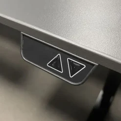 Kontorpult heve senk antrasitt grå