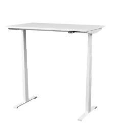 Kontorpult heve senk hvit