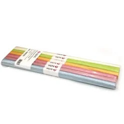 Kreppapir perlemor mix