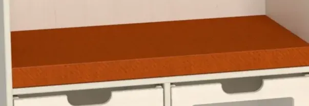 Kubus madrass Oransje