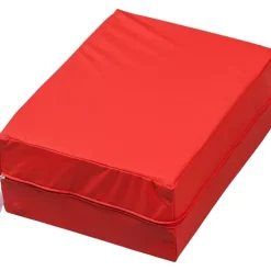 Kulør byggekloss rektangel bomull gul