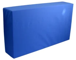 Kulør byggekloss rektangel bomull gul