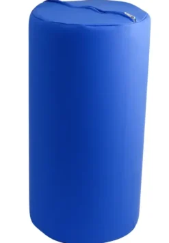 Kulør byggekloss sylinder bomull gul