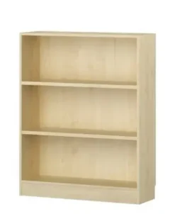 Labyrint bokhylle lav bjørk