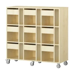 Labyrint elevreol 9 plasser bjørk