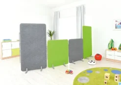 Lav skillevegg grønn