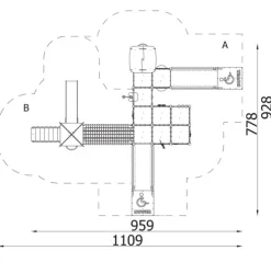 Lekeapparat kombinasjon