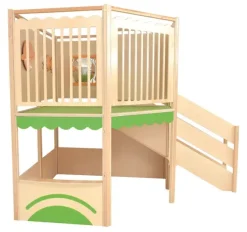 Lekekrok med 2 etasjer