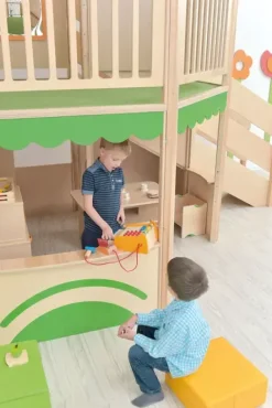 Lekekrok med 2 etasjer