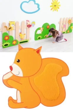 Lekeveggdekorasjon ekorn