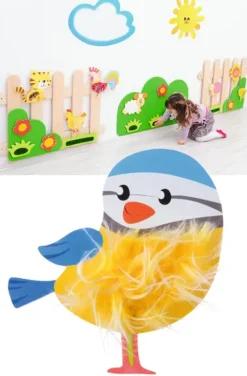 Lekeveggdekorasjon fugl